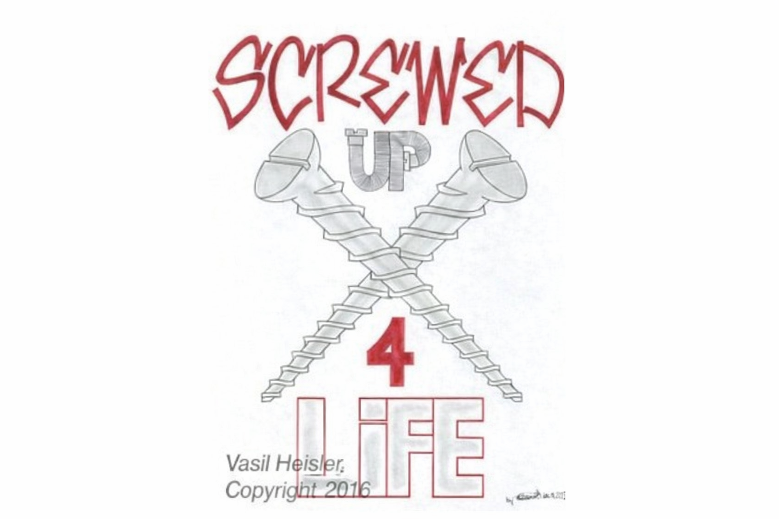 Original prison artwork by incarcerated artist Vasil Heisler, New Jersey